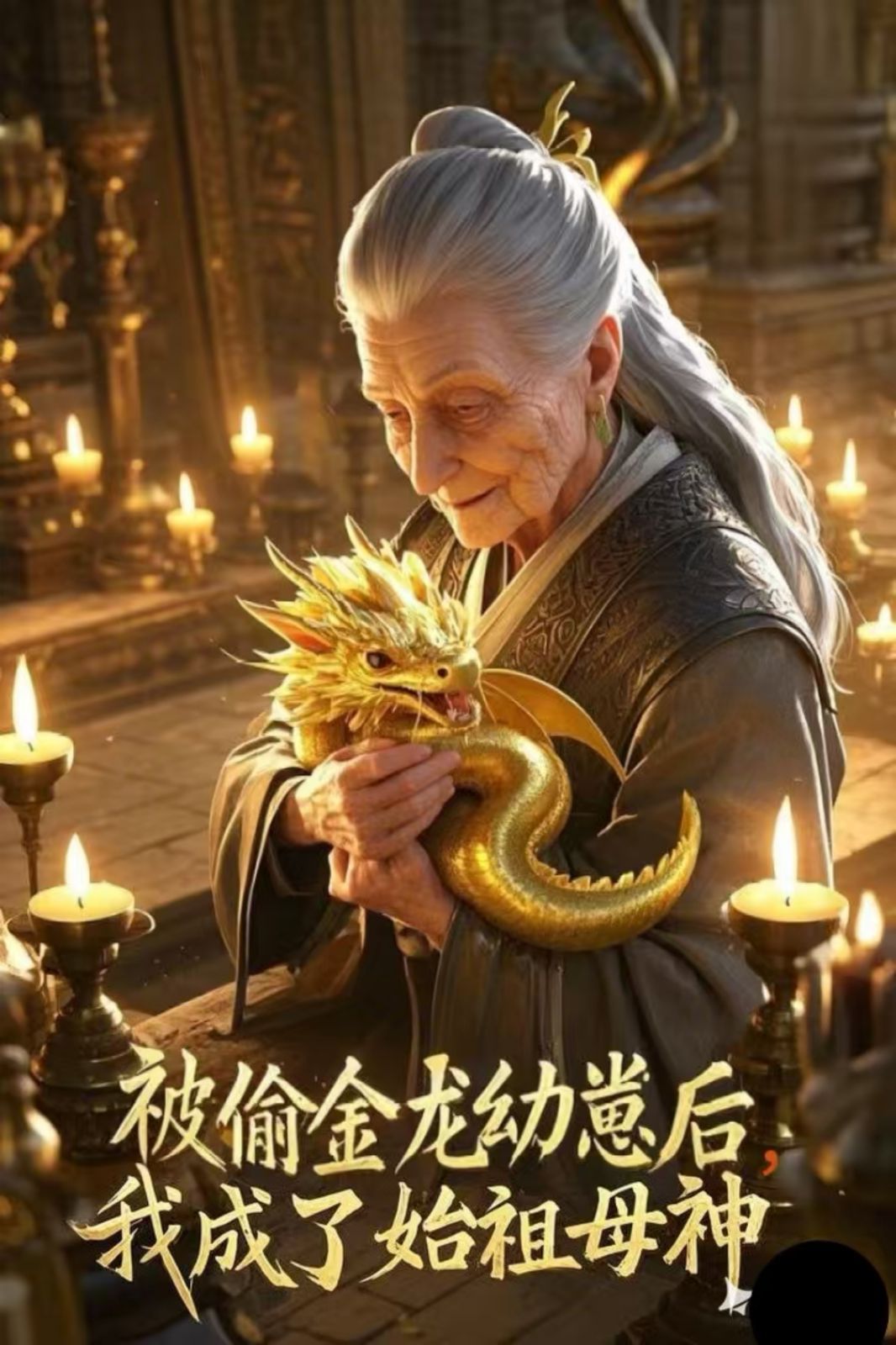 被偷金龍幼崽后我成了始祖母神 