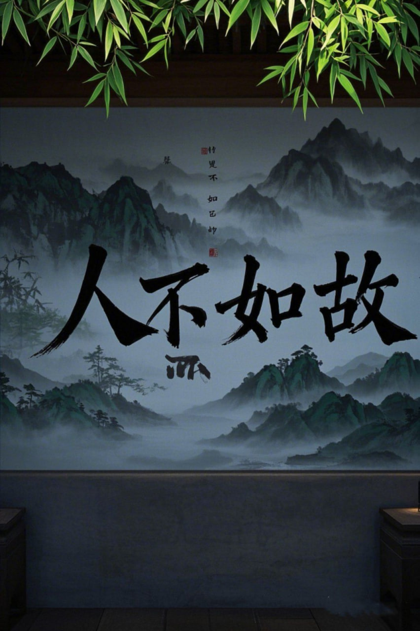 人不如故 
