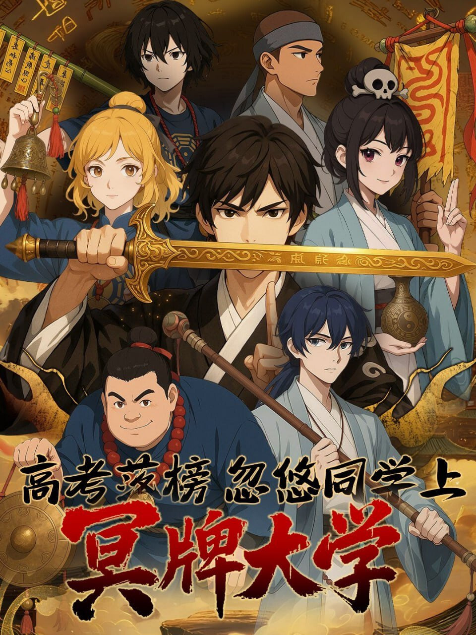 高考落榜忽悠同學(xué)上冥牌大學(xué)