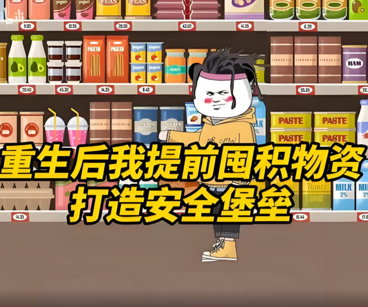 末世來臨,洪水泛濫,重生后我提前囤物資,打造安全堡壘