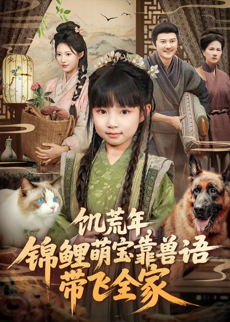 饑荒年,錦鯉萌寶靠獸語帶飛全家