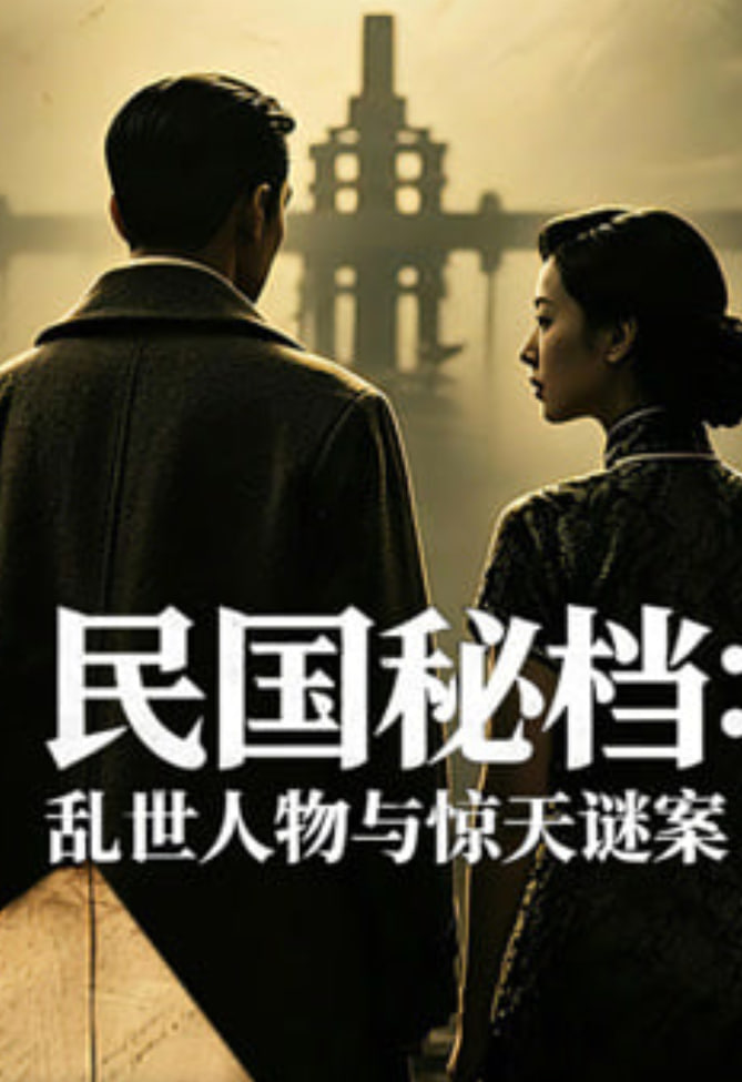《民国秘档,乱世人物与惊天谜案》海报