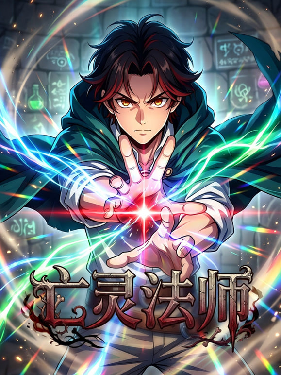 亡灵法师,召唤055什么鬼,,动态漫画